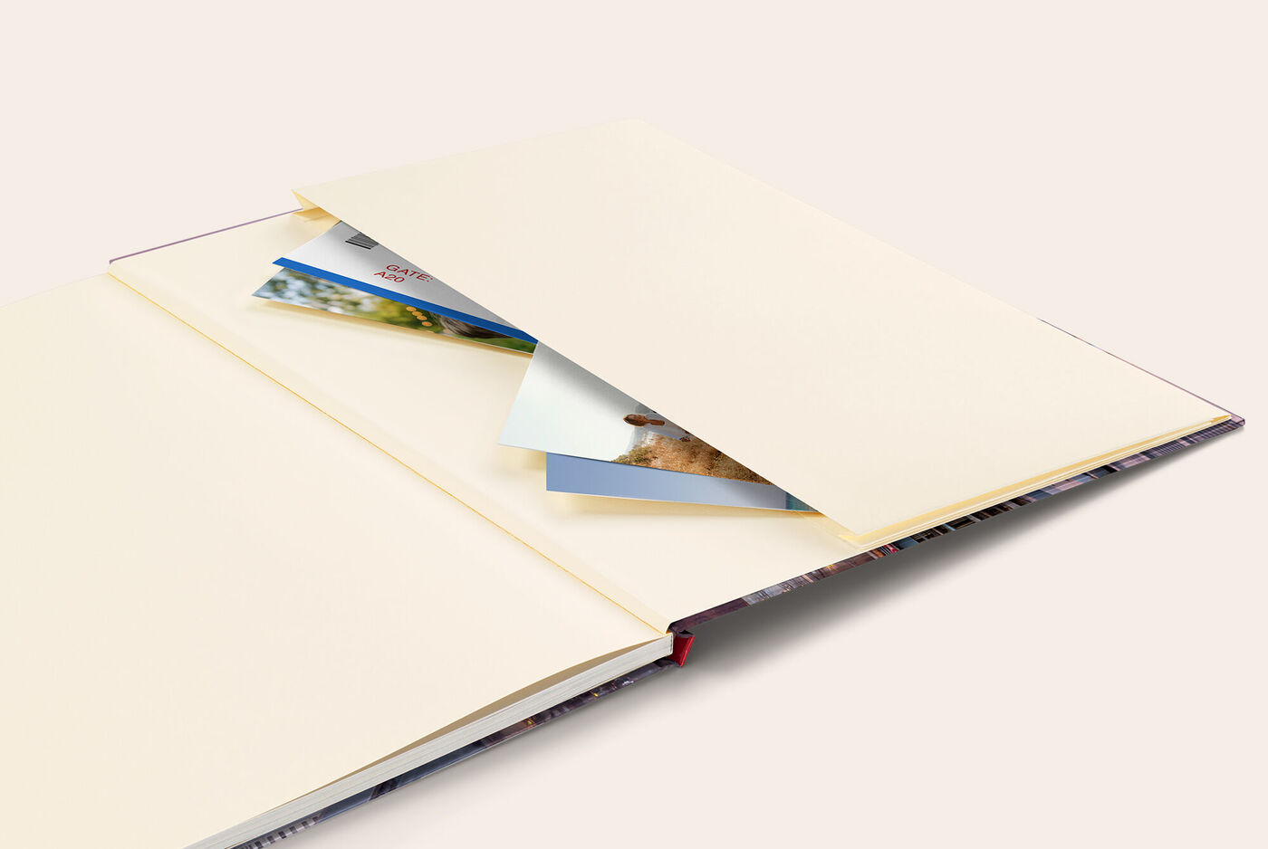 Pochette souvenirs album photo