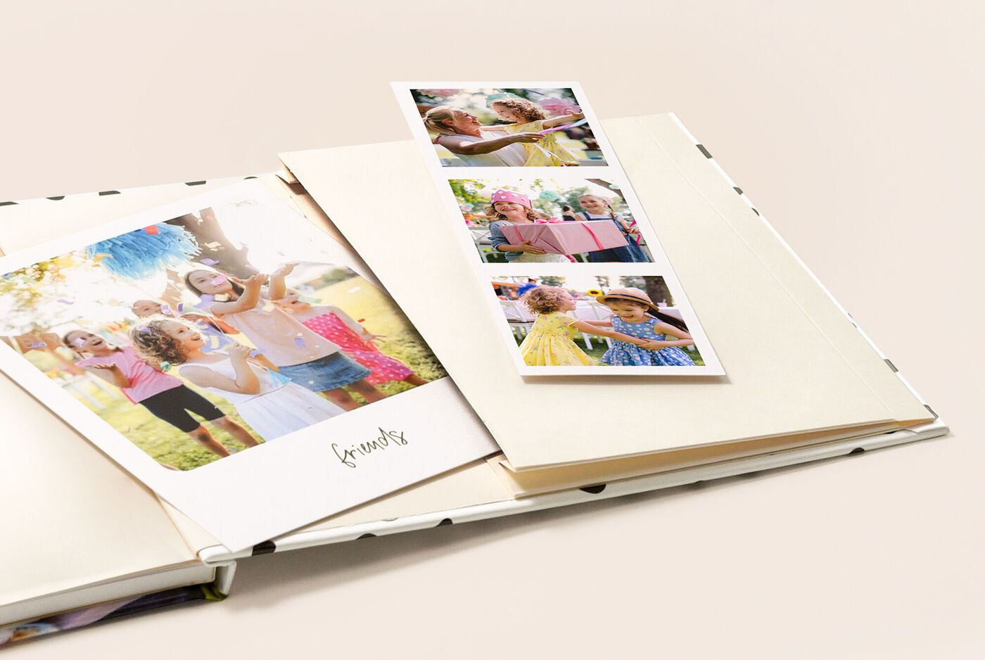 Livre photo A5 avec pochette souvenirs intégrée