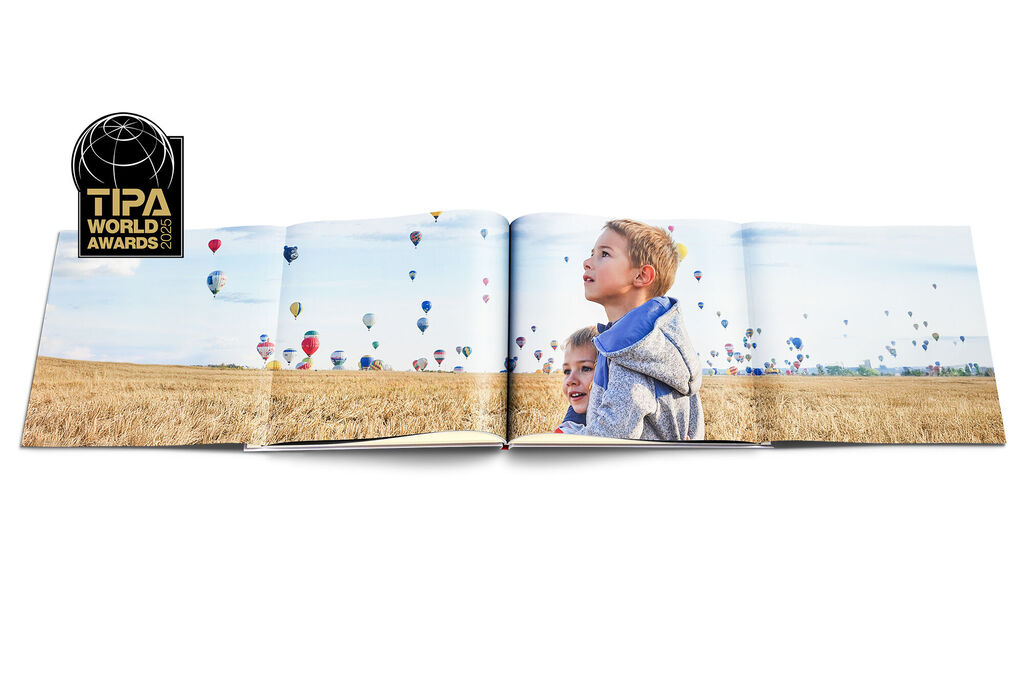 Livre Photo CEWE avec double page panoramique, une innovation primée par le jury des TIPA World Awards