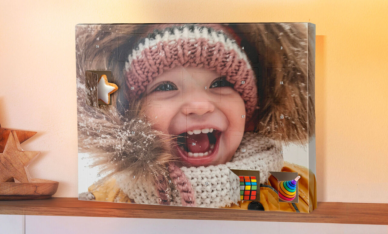 Calendrier de l'Avent DIY avec photos