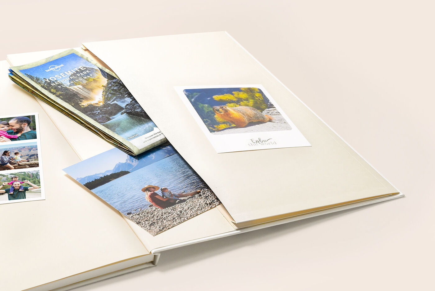 Livre Photo CEWE avec pochette souvenirs de vacances