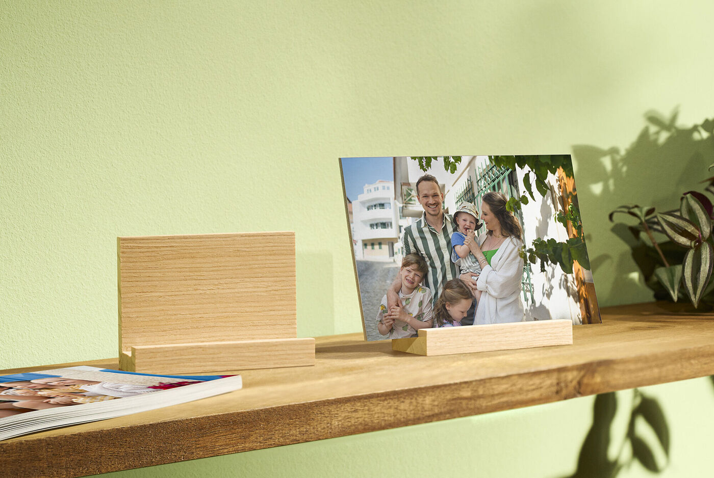 Support en bois pour faire tenir vos photos imprimées