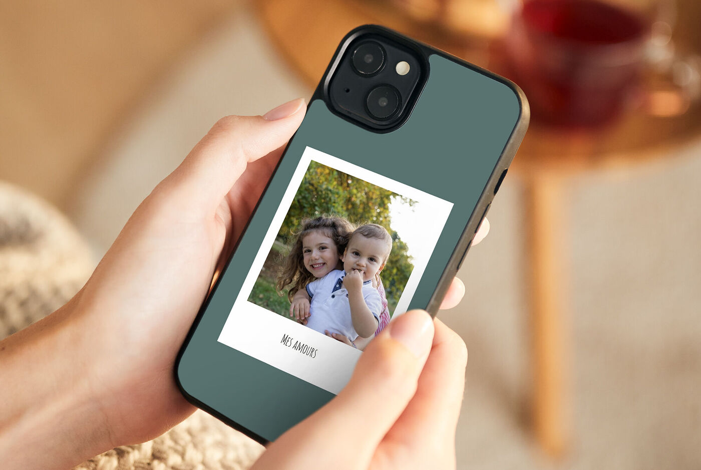 Coque avec photo à insérer