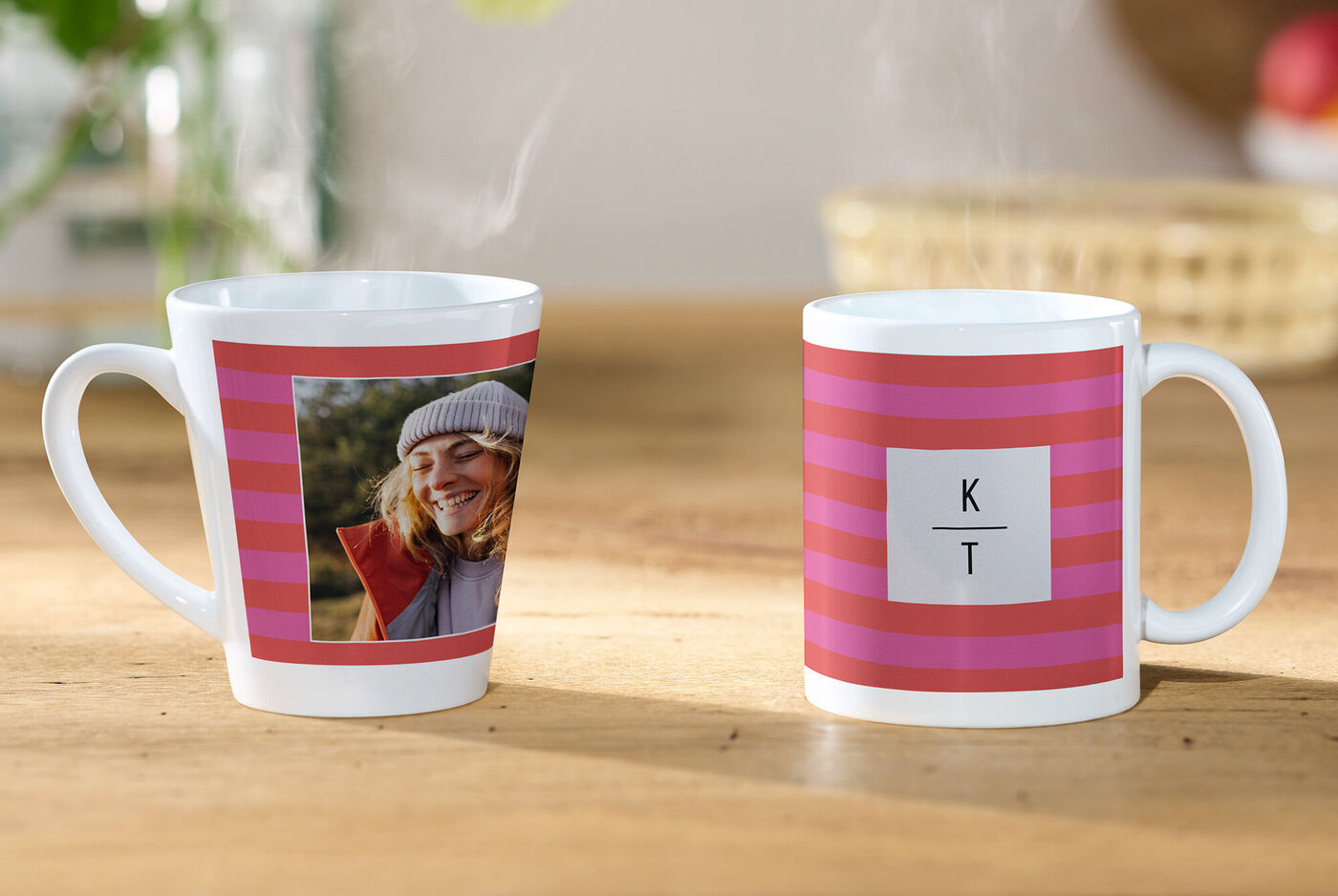 Mug personnalisé initiales