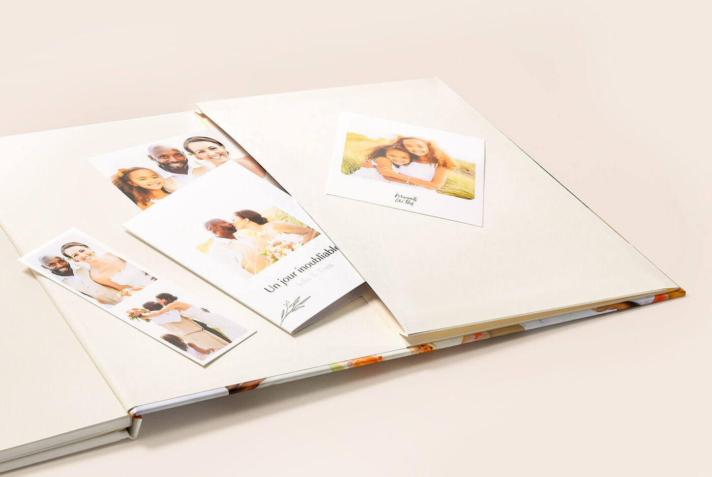 Livre Photo CEWE avec pochette souvenirs intégrée