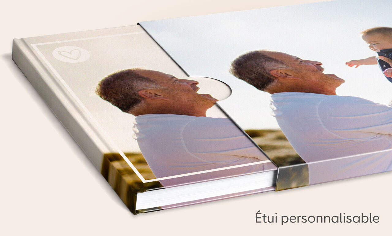 Etui personnalisable pour livre photo XXL CEWE