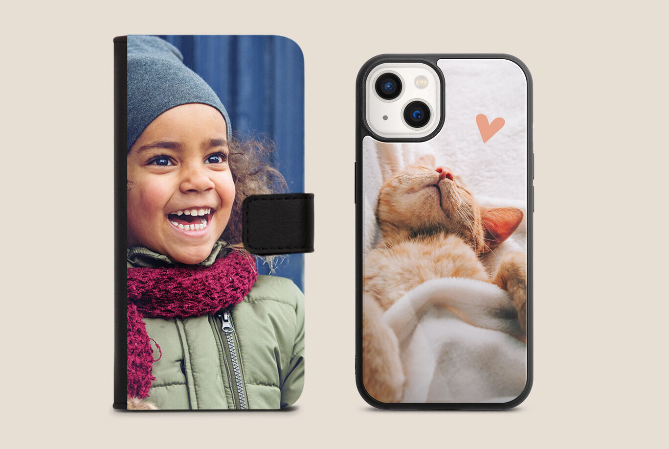 Coque et étui de téléphone personnalisés avec photo