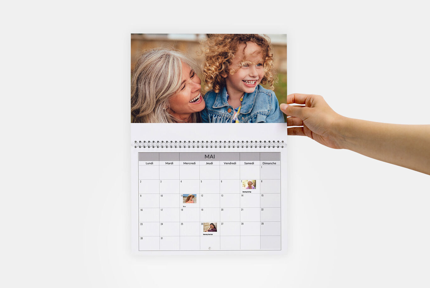 Calendrier photo 2024 : créer un calendrier personnalisé – Rosemood