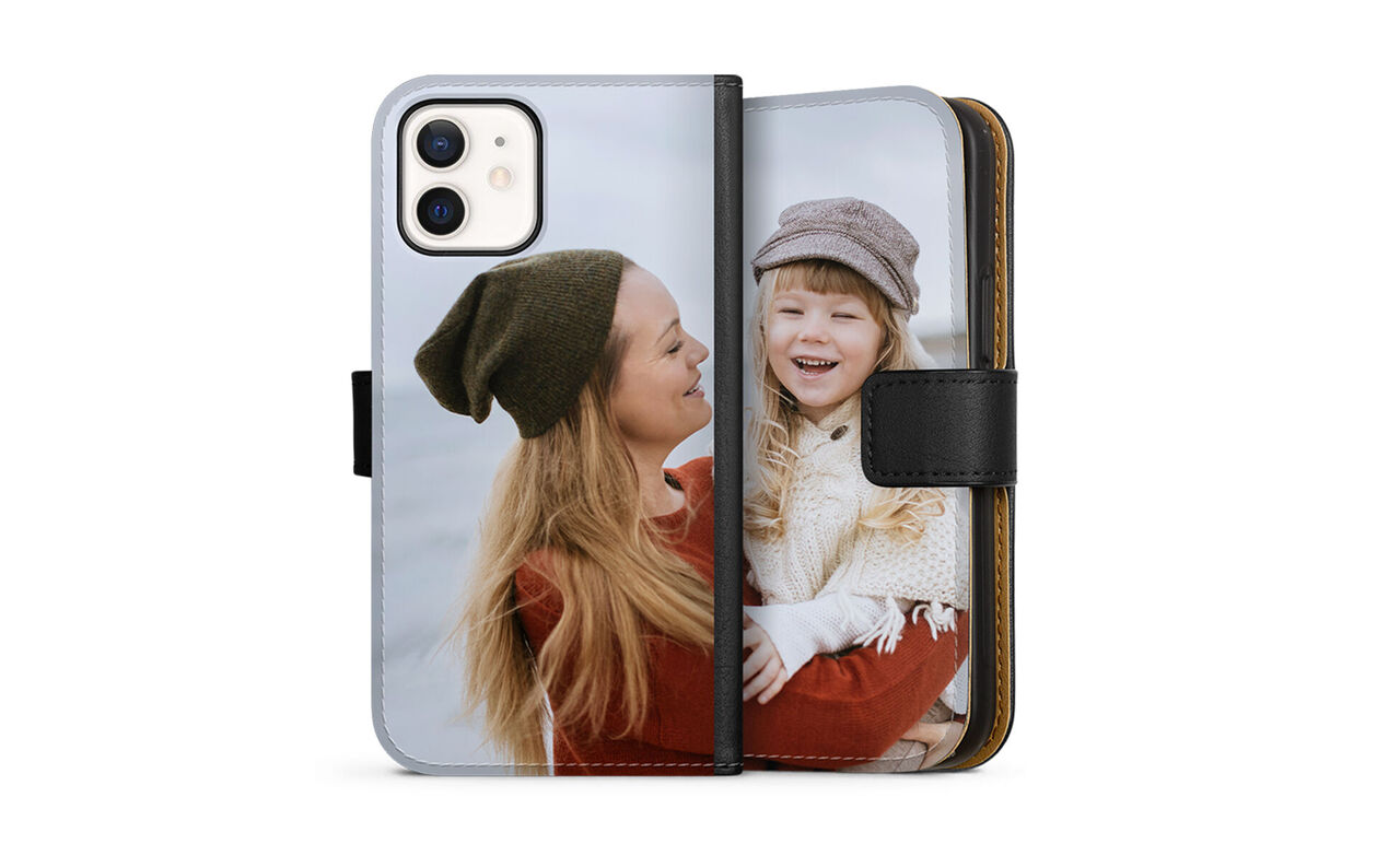 Coque personnalisée à clapet