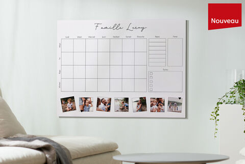 Nouveau planificateur familial sur tableau effaçable CEWE