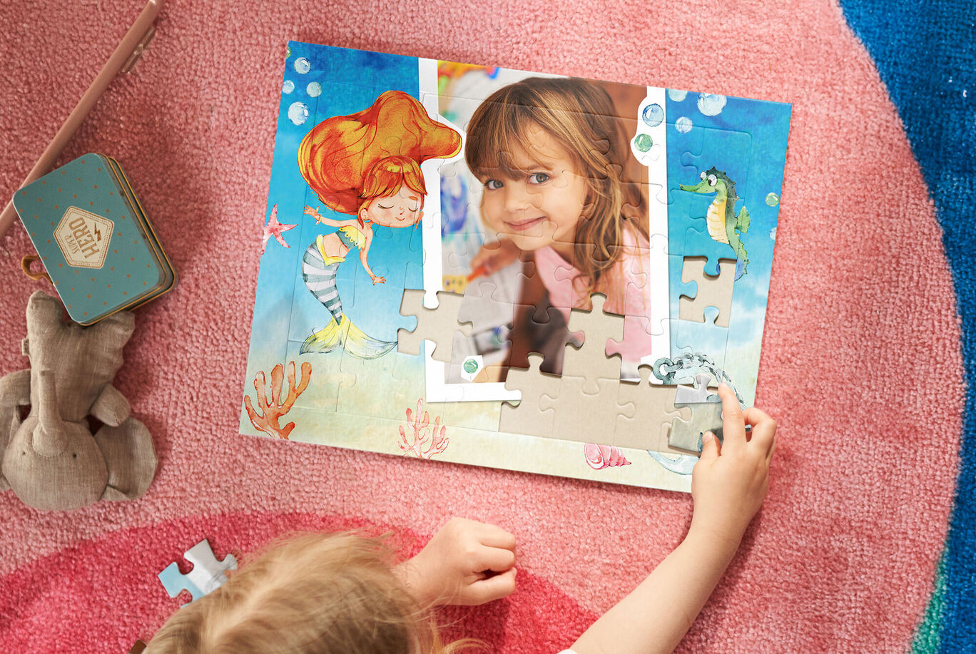 Puzzle personnalisé pour enfant